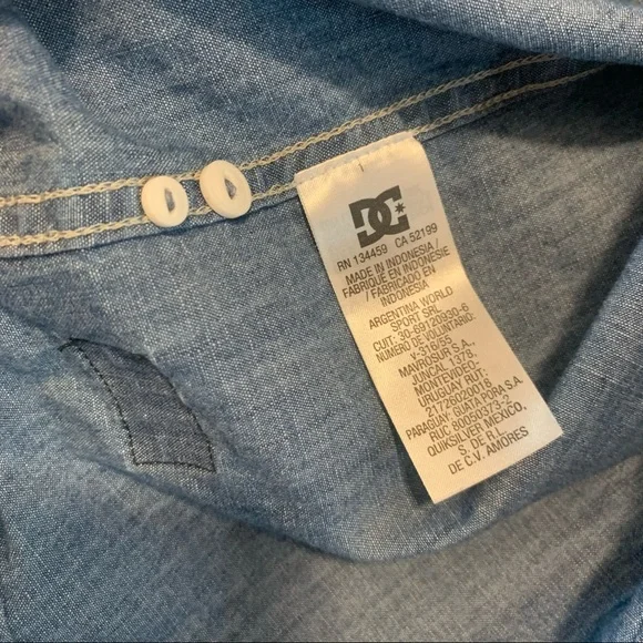 DC | Denim-like Button Up - Picture 13 of 13